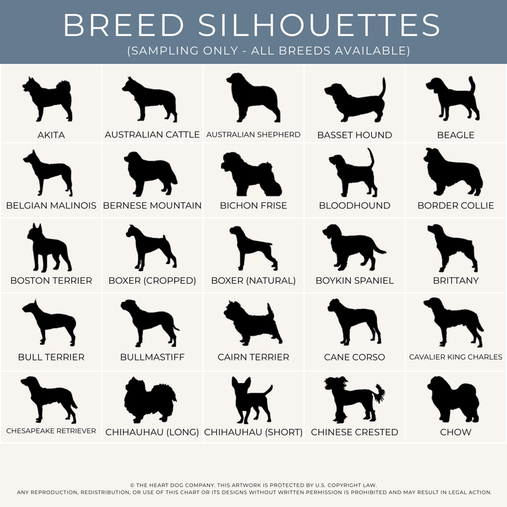 Personalized Dog Ornament – Laser Engraved Birch Wood with Dog Silhouette & Name