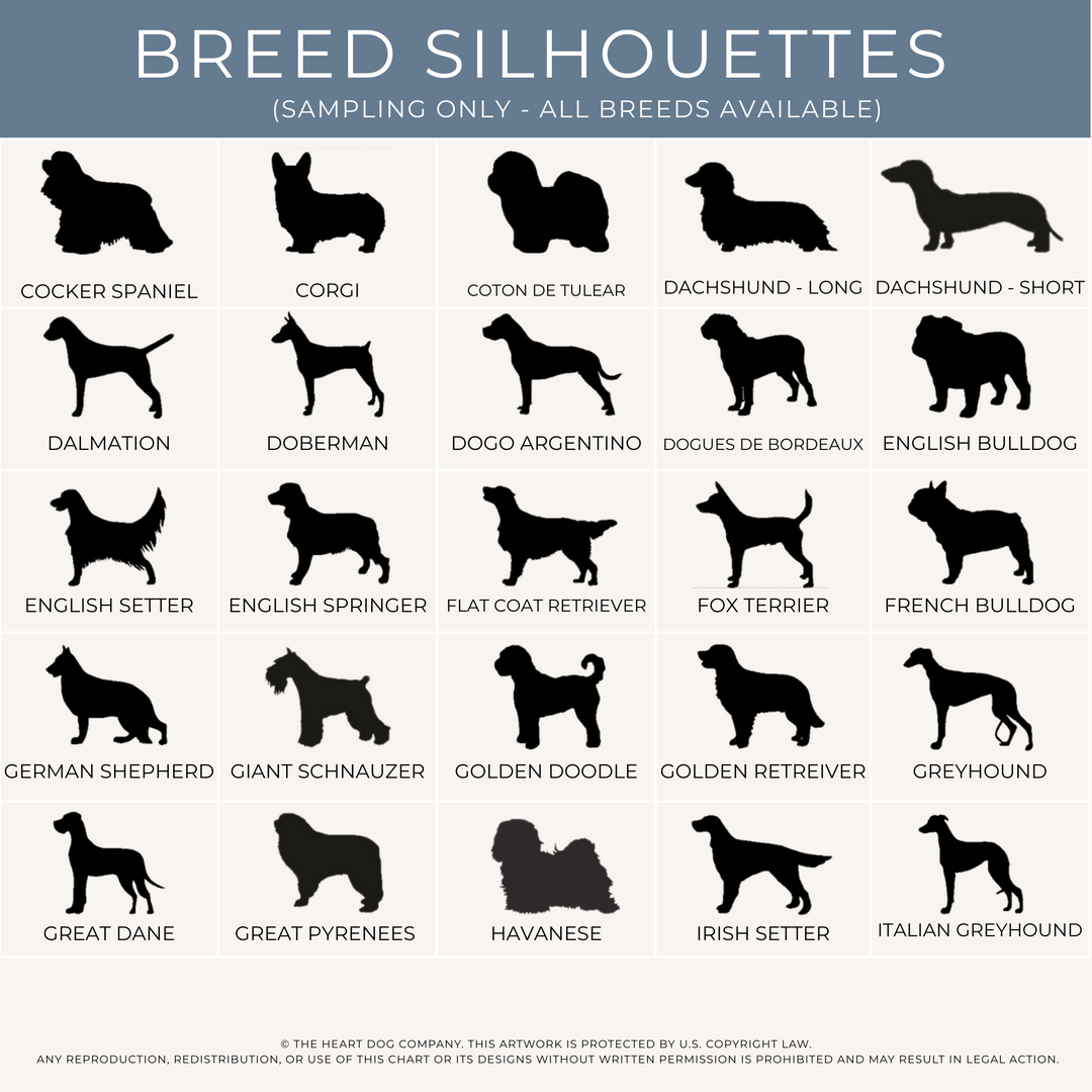 Personalized Dog Ornament – Laser Engraved Birch Wood with Dog Silhouette & Name