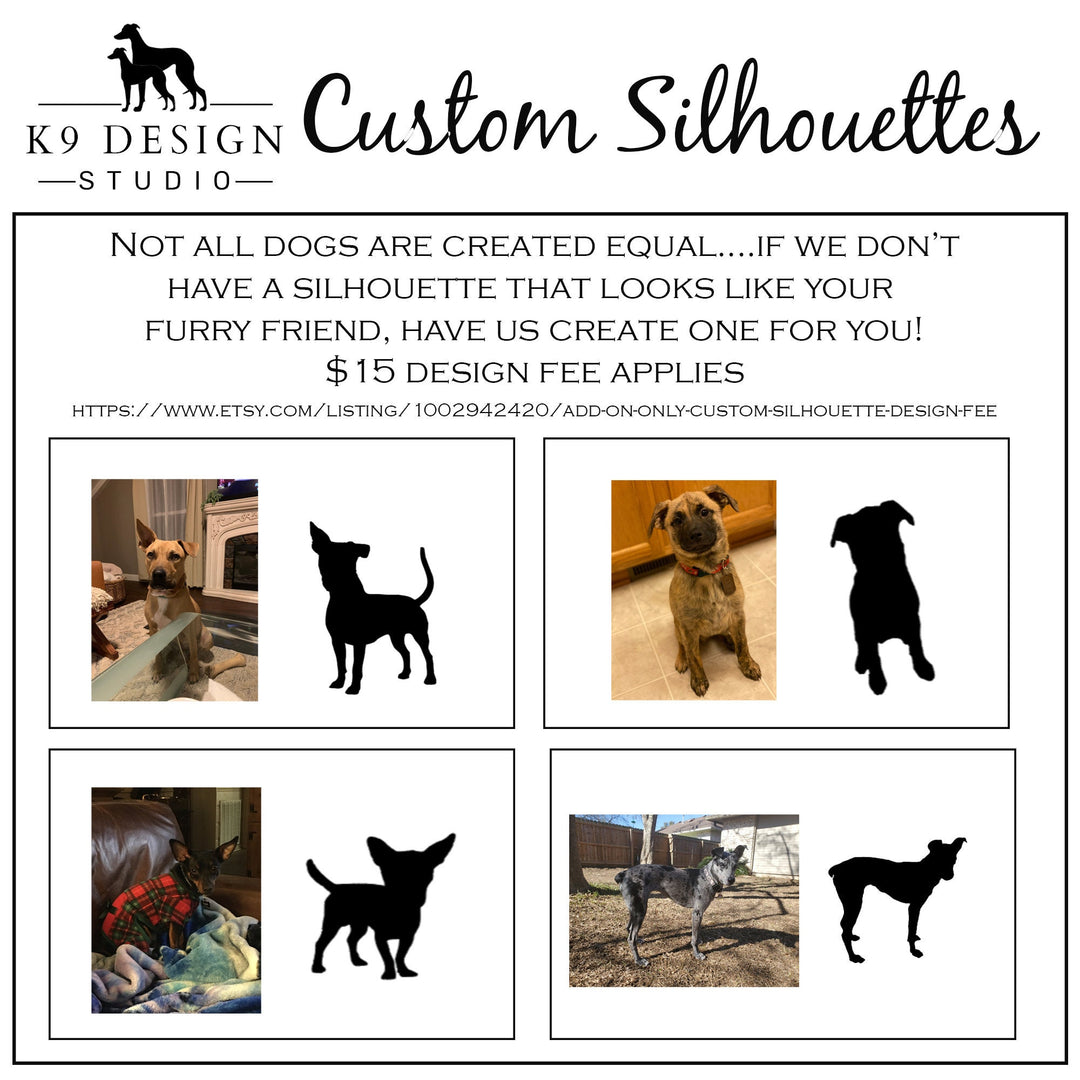 Golden Retriever Necklace | Simple Silhouette | Charm Style on 18" Chain | Stainless Steel | Laser Engraved