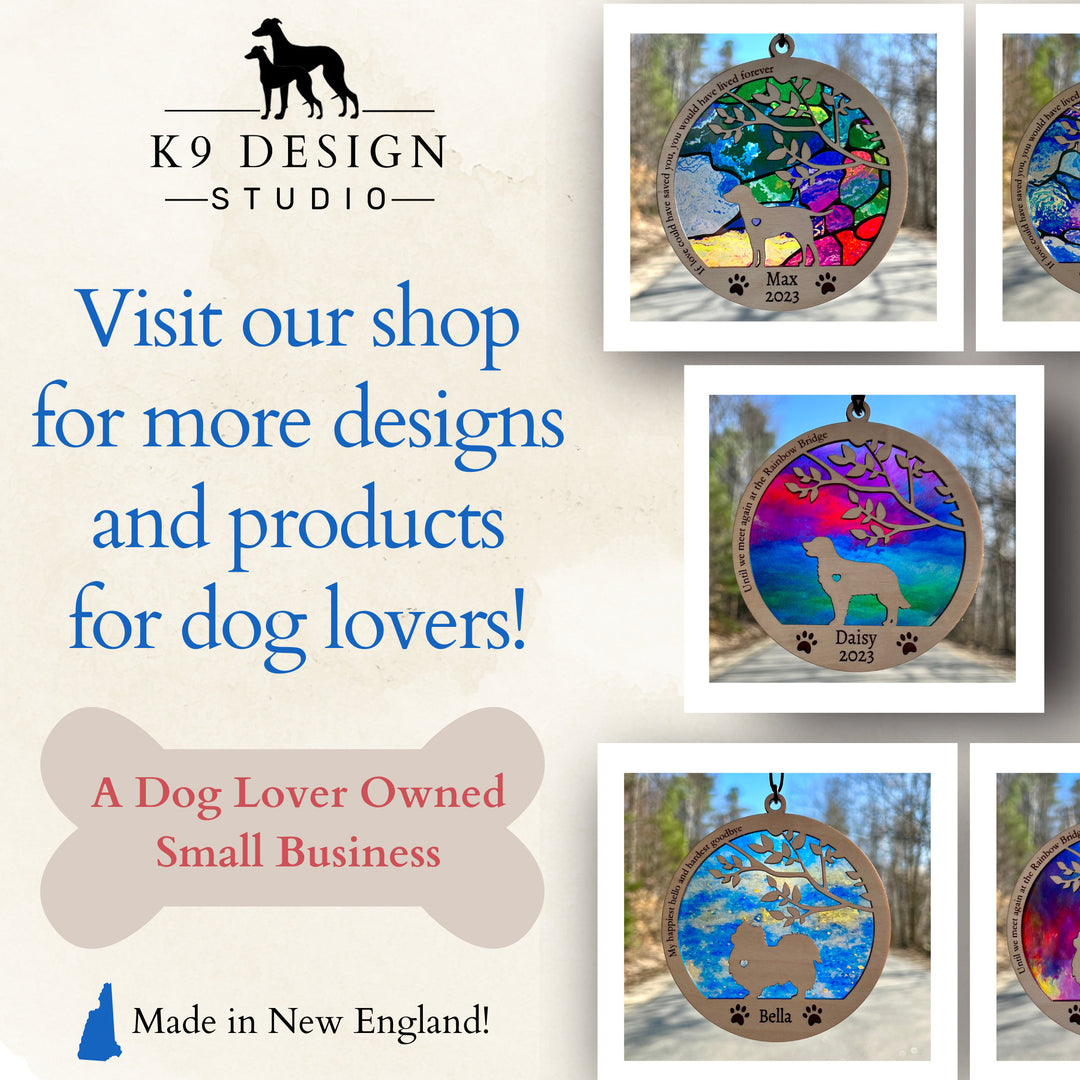 Personalized Dog Paw Ornament Decoration, PAW IT FORWARD, Supports Dog Non-Profit Organizations, Give Back Program